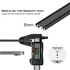 Remote Control LED Smart Track Lights Magnetic Rail Lighting Ultra Thin 6mm Surface Mounted Ceiling System Spodlight Floodlight 3