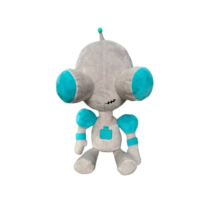 20cm Alien ET 3D Eyes Green Invader ZIM GIR Dog Plush Figure Toy