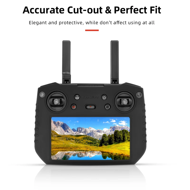 2in1 for DJI RC PRO Remote Control Silicone Case Protection Cover Glass Film for Dji Mavic 3 /mavic 3 Pro /mini 3pro /air 2S