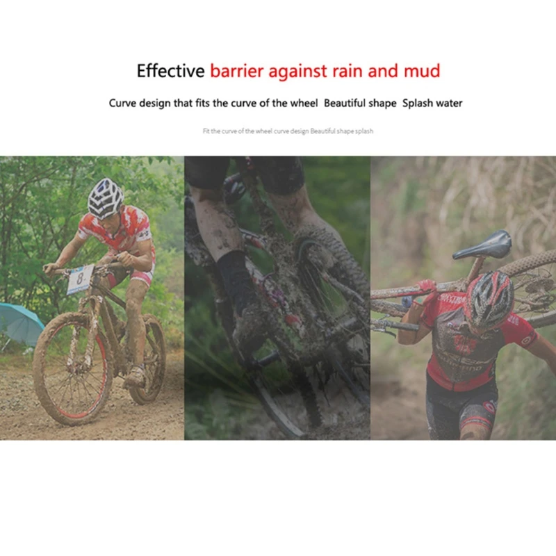 

Bike Mudguard for Fender for Most Kinds of Mountain Bike, Road Bike D5QD
