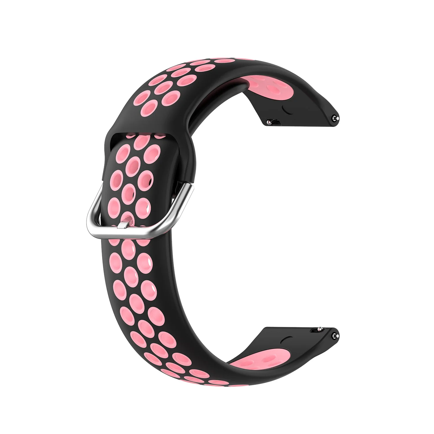 Versatile Silicone Sports Band - 20mm/22mm Strap
