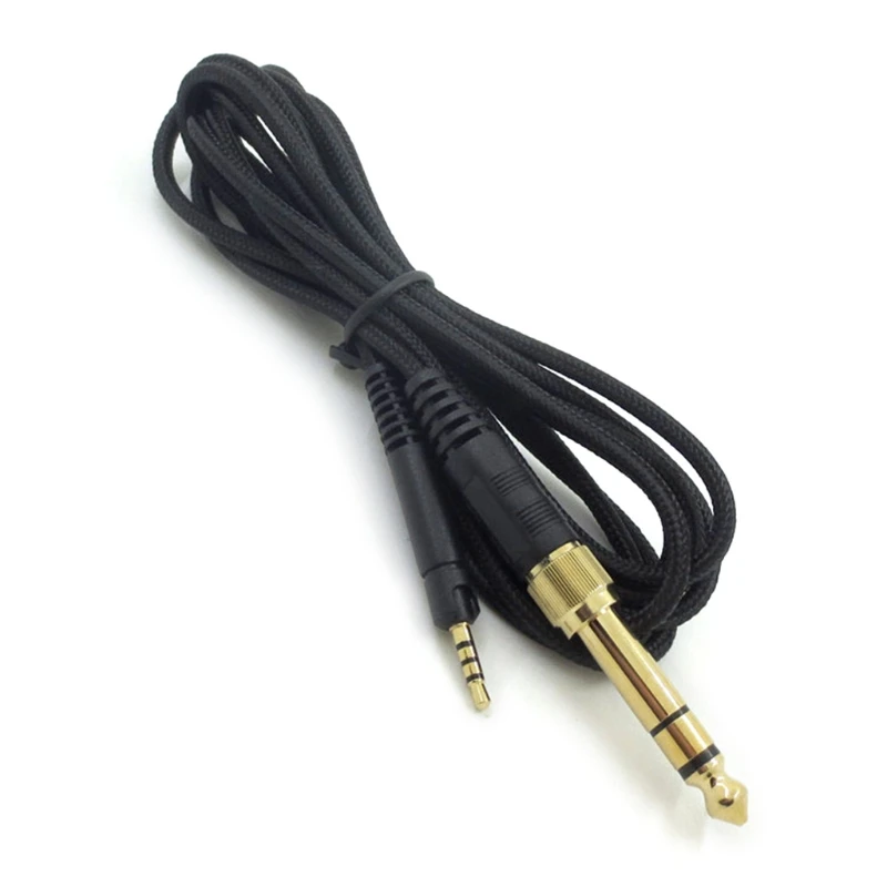 Câble Audio équilibré 2,5 Mm Vers 4,4 Mm – Compatible Sennheiser HD598, HD599, HD558, HD518, HD569 – Noyau Argenté, Connecteurs Plaqués Or