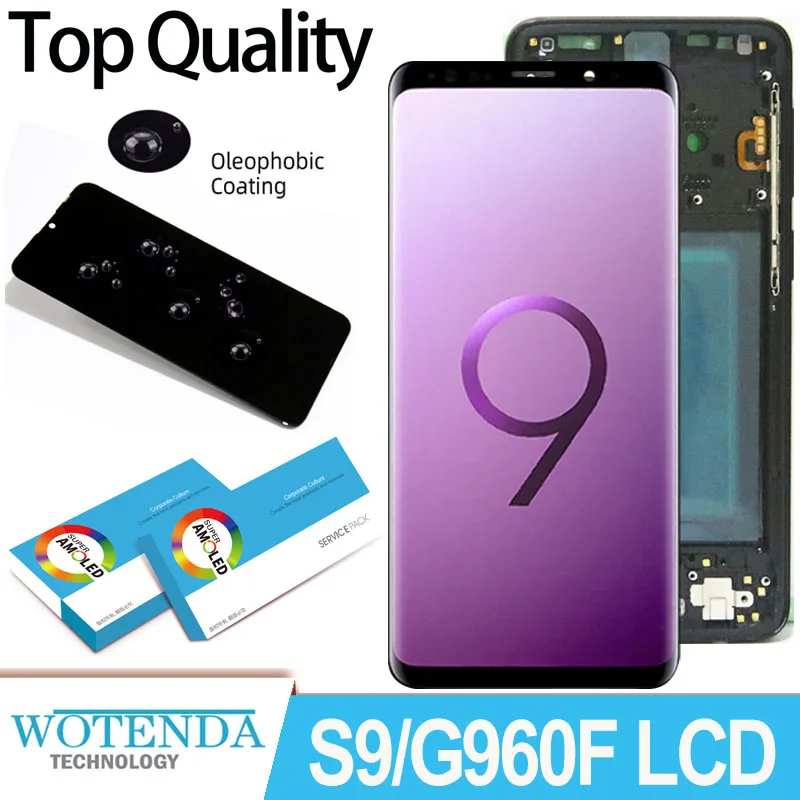 5.8''Super AMOLED Display for Samsung S9 LCD Touch Screen for G960 ...