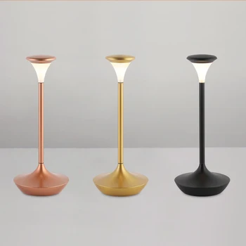 침대 옆 테이블 레스토랑 LED 충전 터치 스위치 책상 램프, 야외 노출 분위기 램프, 모던 신제품