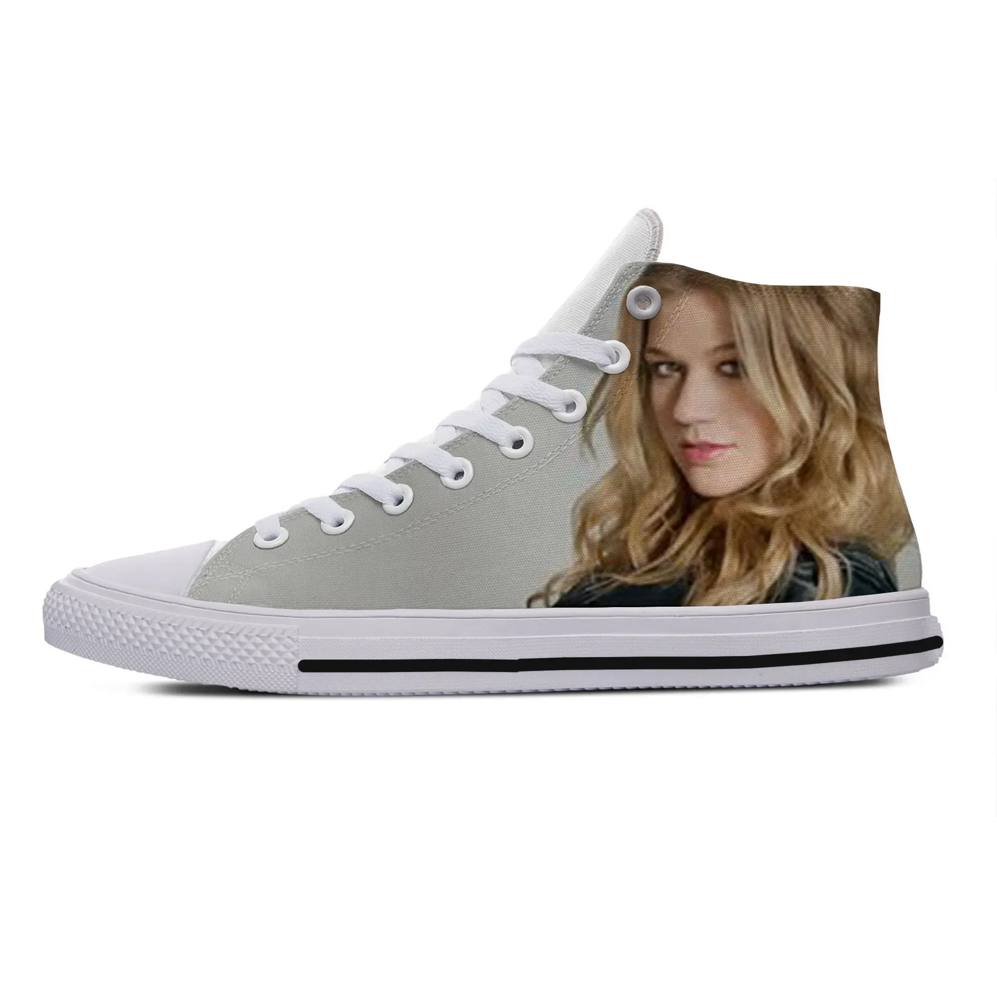 Hot Cool Fashion Summer High Quality Sneakers Handiness Casual Shoes Men Women Pop Music Kelly Clarkson High Top Board Shoes