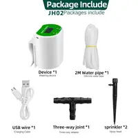 Intelligent Drip Irrigation Water Pump Timer System Garden Automatic Watering Device USB Charging Potted Plant Watering Tool Set 2