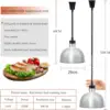 Food Heat Lamp Hanging Buffet Heating Lamp for Restaurant Hot Food Cafeteria 6