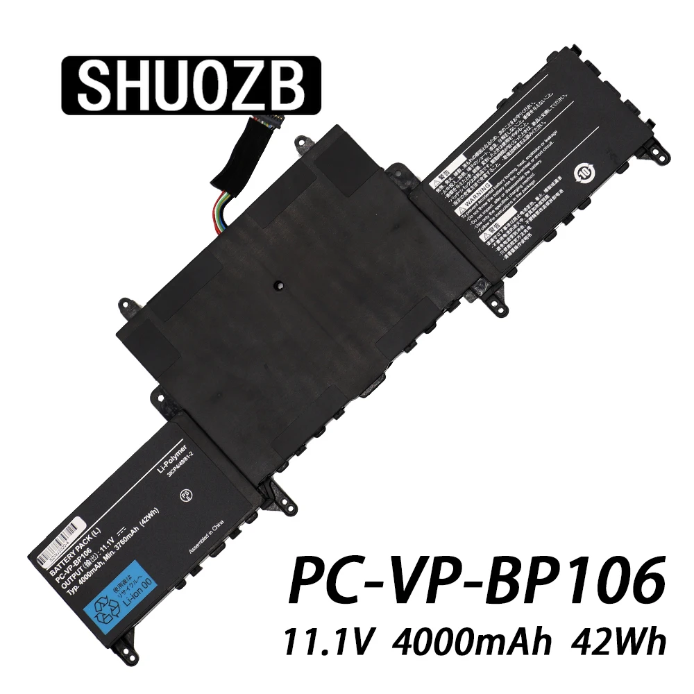 

New PC-VP-BP106 Laptop Battery For NEC LAVIE HZ750 HZ550 HZ650CA 186Y3AZ HZ650CAS PC-VP-BP105 11.1V 4000mAh 42Wh 6cells SHUOZB