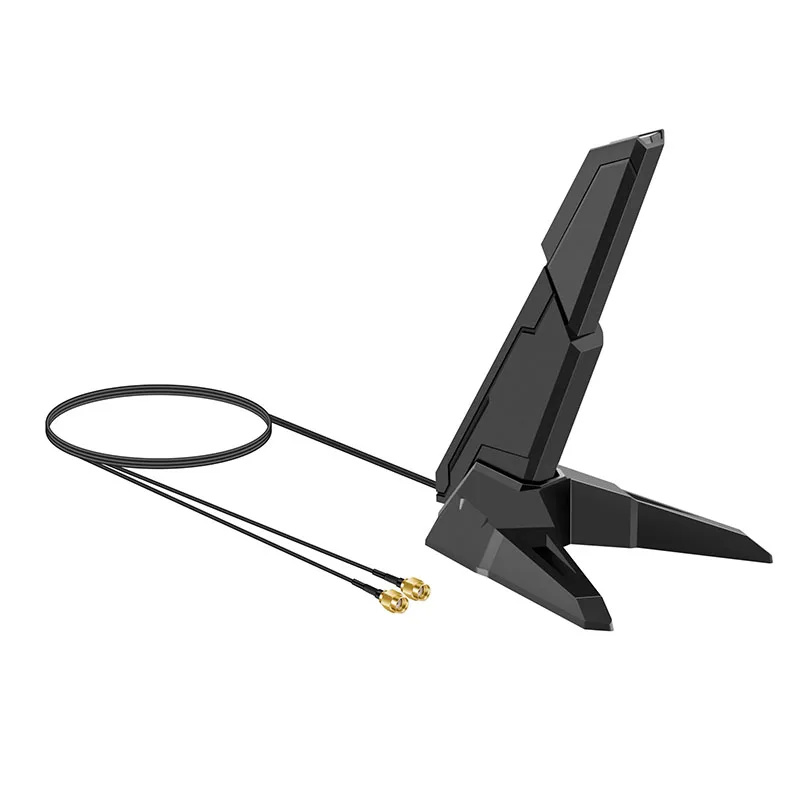 External 2.4G/5G/6GHz WiFi 6 6E Tri-Band Magnetic Base Antenna for GIGABYTE AORUS Z790 B650 B550 B450 B560I ASUS ROG Strix