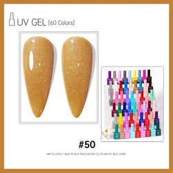 15ml Neon Gel Nail Polish Set - Vibrant Multi - Color Collection (50)