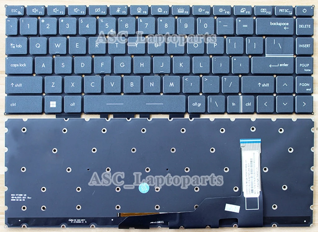 

NEW US Keyboard For MSI GE66 Raider MS-1541 GS66 Stealth MS-16V1 GP66 MS-1542 MS-16V2 MS-16V3 MS-14C1 MS-14C2 White BACKLIT