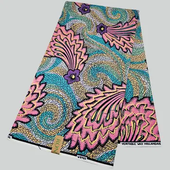 New Pattern Cotton Wax Printed Fabric 1