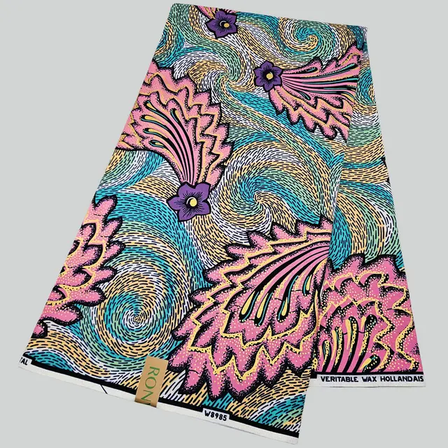 New Pattern Cotton Wax Printed Fabric 1