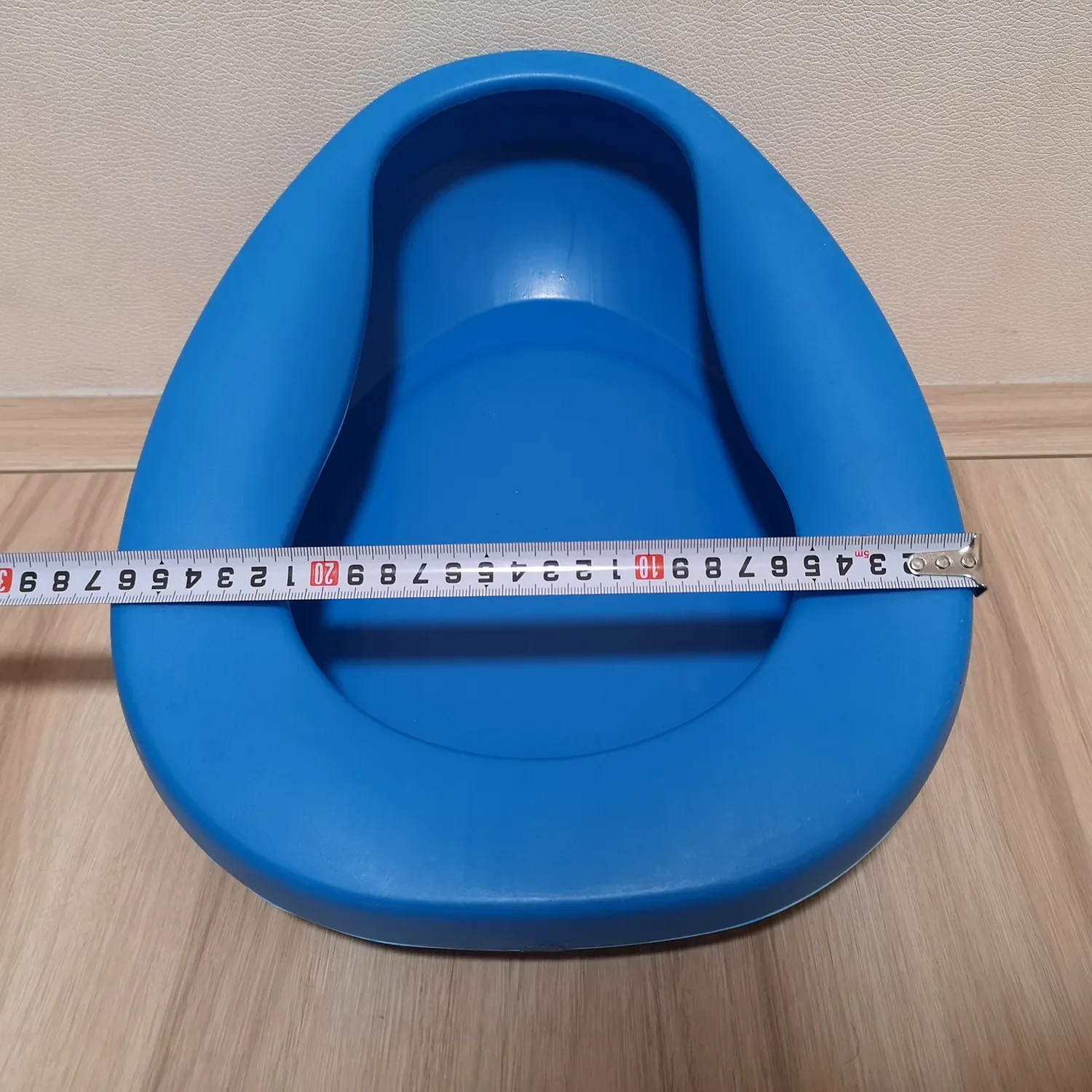 Adult Potty Hurt Kids Bedridden Elderly Patients Bedsore Toilet Bedpan Suit for Home Hospital Nursing Room Bed Care Basin Blue 5