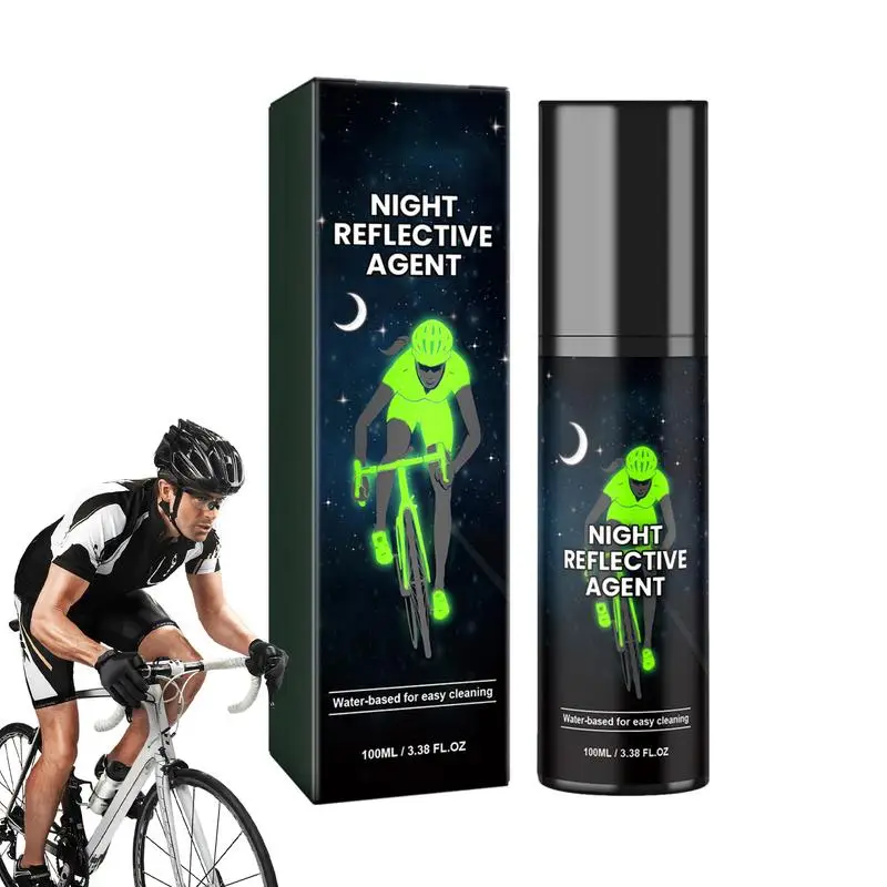 Glow Paint 100ml Glowing-in-the-dark Spray Paint For Clothes Long Lasting Reflective Glow Paint For Clothes Bicycles Skateboards