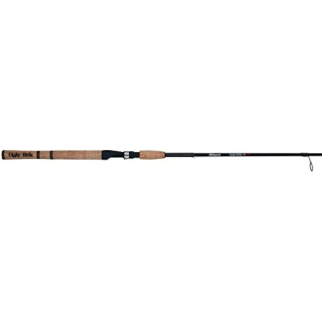 Ugly Stik 7' Elite Spinning Rod, Single Piece Spinning Rod, 8-17lb