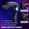 1Pc Gaming Chair with Bluetooth-compatible Speakers, Ergonomic Massage Computer Chair with Height Adjustable, Video Game Chair 5