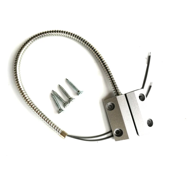 Wired Door Window Sensor Detector Magnetic Switch Normally Closed or Normally Open NC/NO for Home Security Alarm System 5