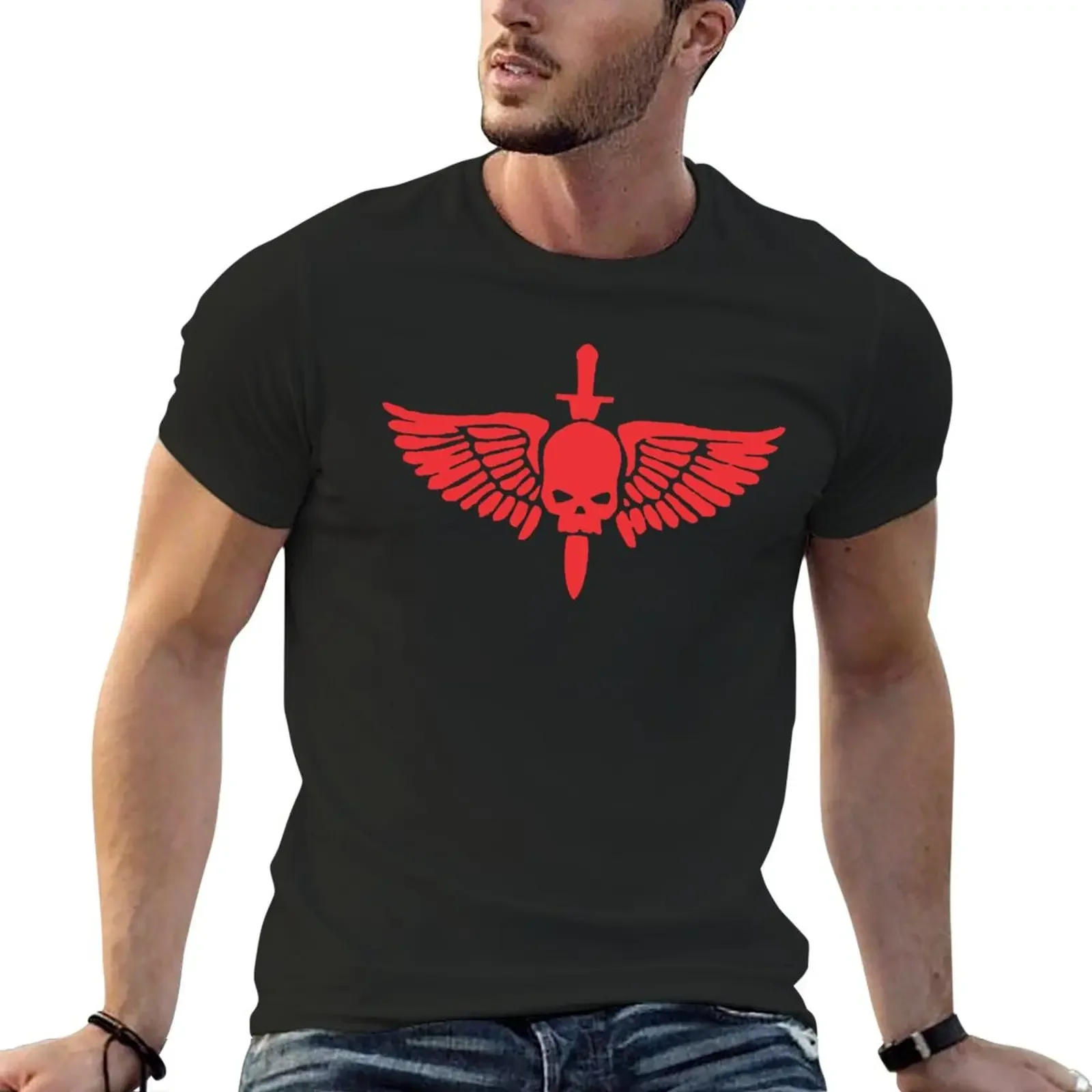 Best Seller Space Marine Symbol Merchandise T-Shirt Per Un Ragazzo Sublime Camicetta Da Uomo Magliette Grafiche