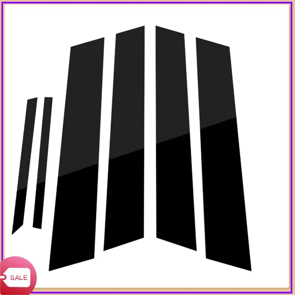 Juego De 6 Piezas For Postes De Pilar De Ventana Y Puerta Exterior De