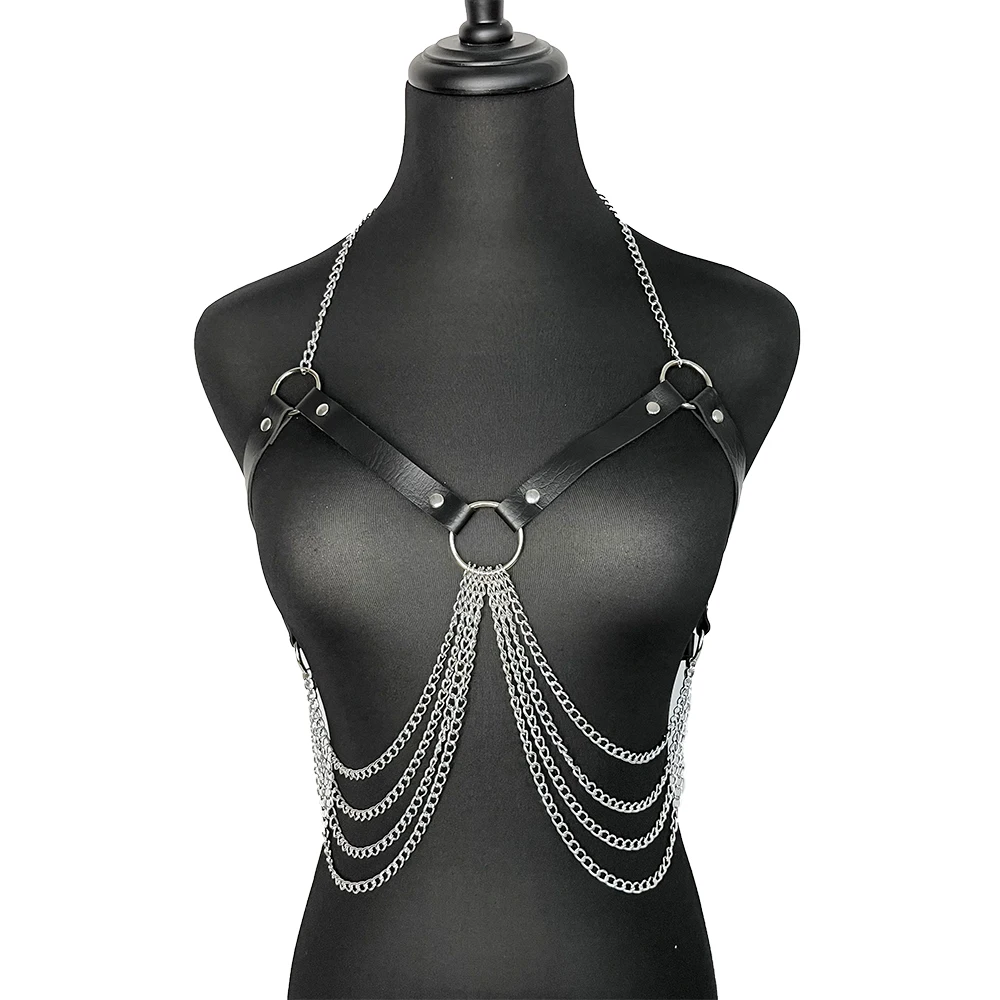 Harness Woman Belt Bondage Chest Harness Leather Lingerie Sexy Corset Gothic Clothes Women Sexy Underwear Fetish Suspenders Sc611797df8a64147859a6a90f83e0e78x