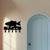 Crochet 1pc Bass Fish Key Rack Hanger, Iron Wall Stickers Wall-mounted, Hooks, Key Holder, Key Hanger, Towel Rack, Coat Rack 1