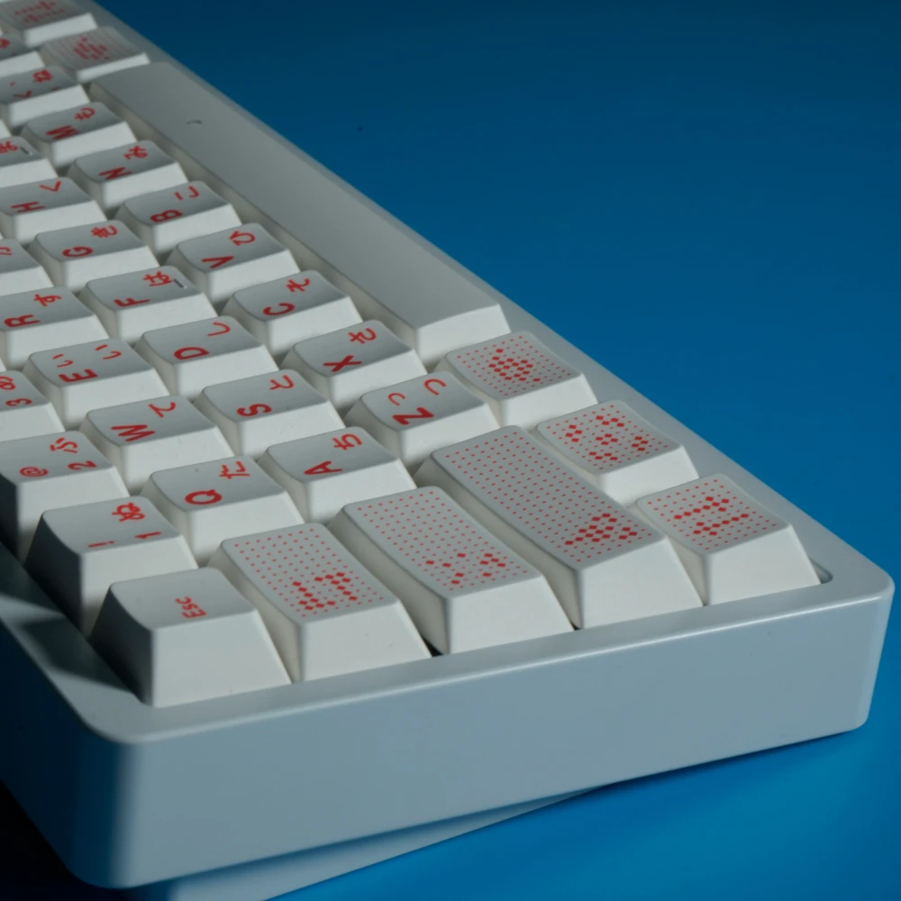 Echome-ai Tema Keycap Grupo Pbt Custom Japonês Keyboard Cap Cherry Perfil Key Cap para Teclado Mecânico Rainy75 Acessórios - Imagem 4