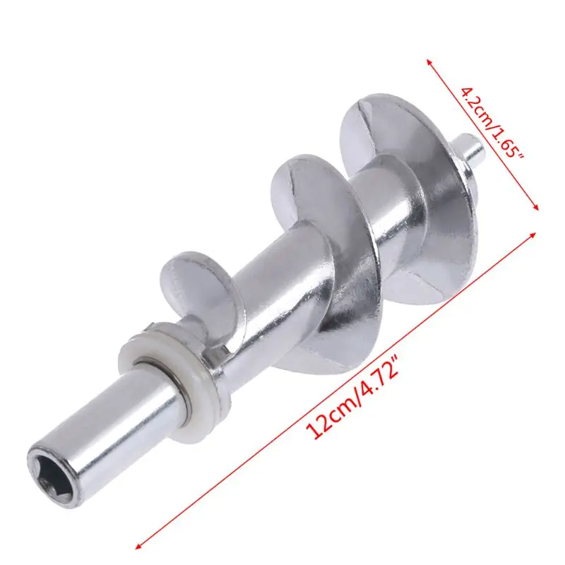 Mincer Screw  Grinder Screw Solid Grinding Accessory Not Easy to Rust for Electric  Grinder Kitchen A6HB