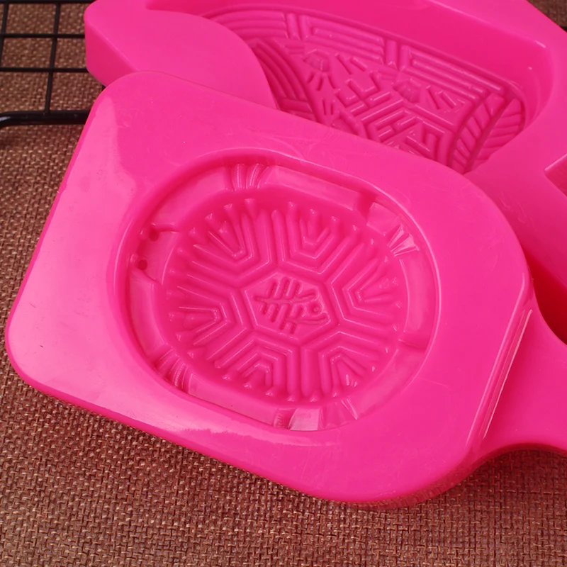 Traditional Chaozhou Red Peach Fruit Plastic Mold for Cake Baking Festive Snas ular Chinese Sle Kitchen Cooking Tools