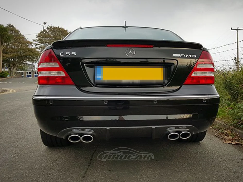 For 2001--2006 Mercedes-Benz W203 Roof Spoiler C180 C200