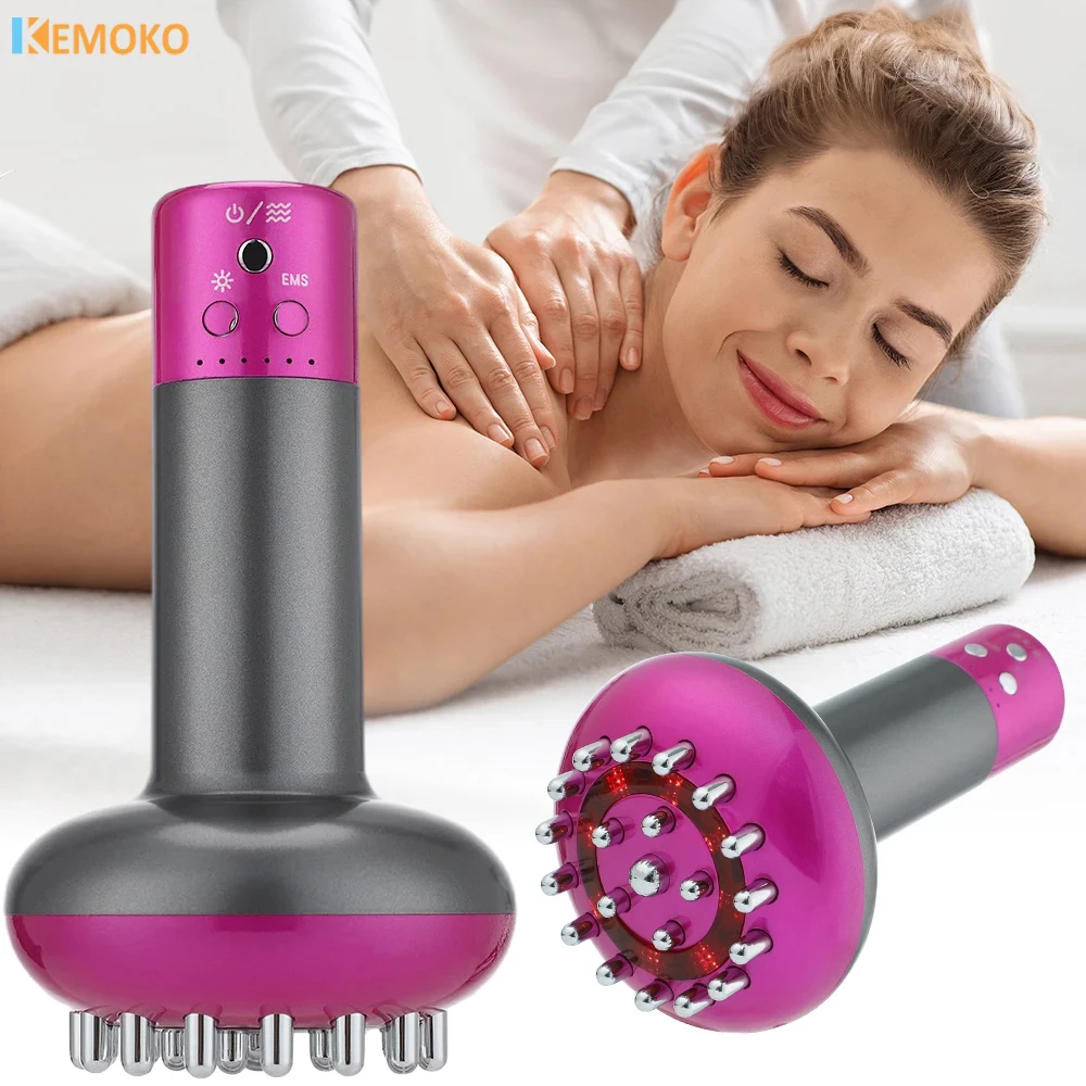 

Cupping Massager Vacuum Suction Cup GuaSha Anti Cellulite Scraping Electric Heat Slimming Infrared Massage Therapy Beauty Health