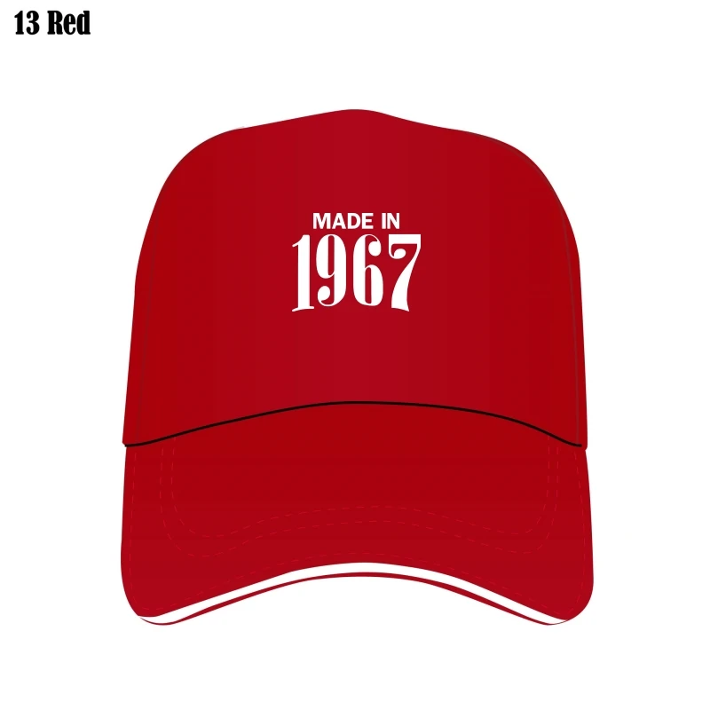 

Graphic Baseball Cap Crew Neck Mesh Tall Made In 1967 Retro 50Th Birthday Gift Bday Present Custom Hat For Men