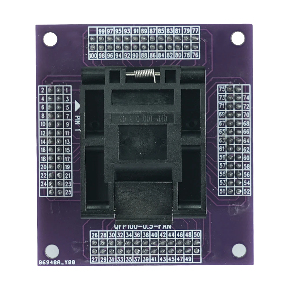 100% Original QFP100-0.5-FAN TQFP LQFP QFP-100 -0.5-03 Adapters ...