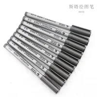 STA  Waterproof  Fade Proof Micron PenTip Fine Liner Black Sketch Water Marker Pen for Manga 2