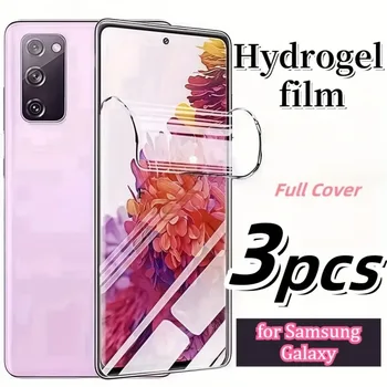 3 pezzi pellicola idrogel a copertura totale per Samsung Galaxy M35 M23 M13 5G M04 M54 M34 M22 M32 protezioni schermo M14 M15 M16 M55 pellicola HD