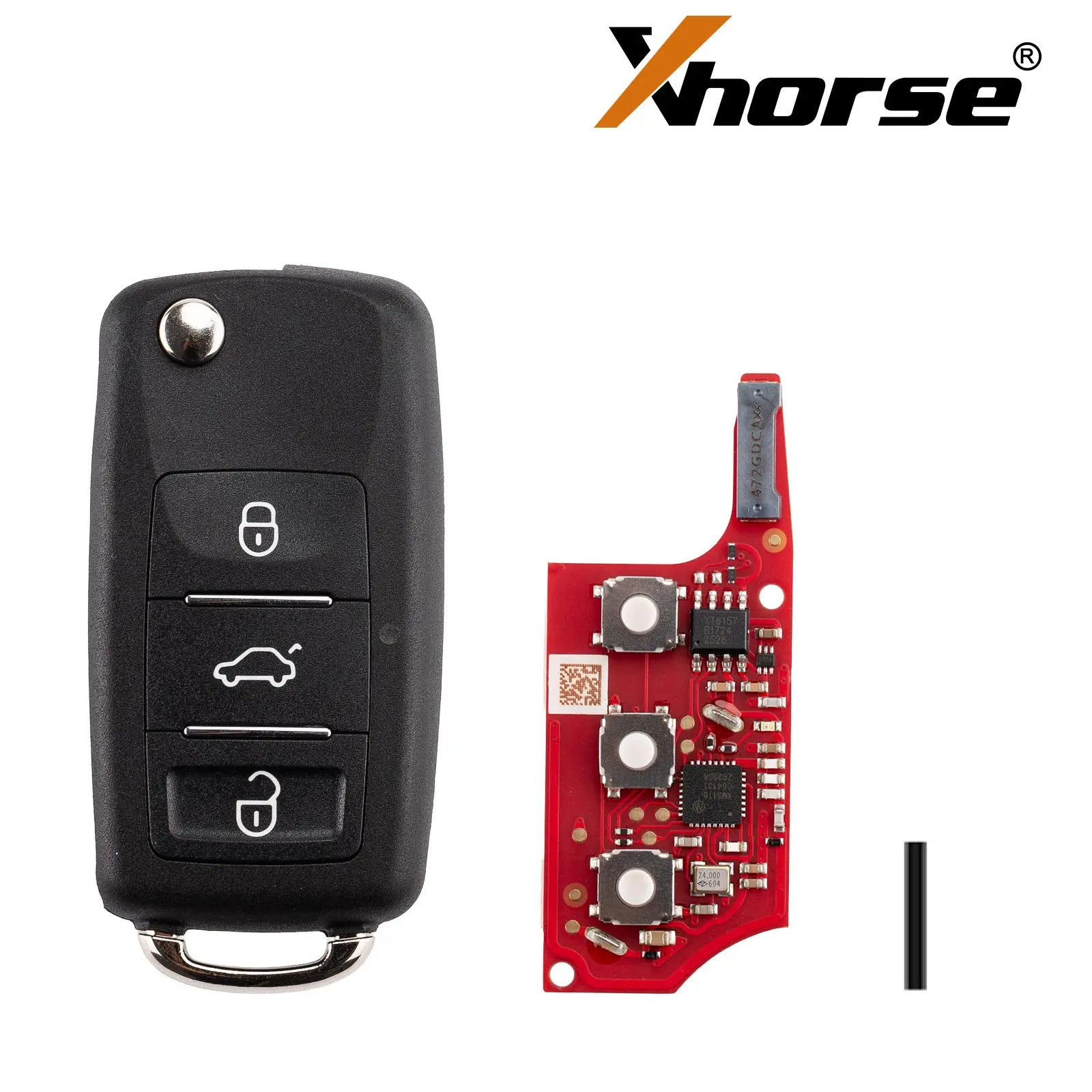 2-Piece XHORSE B5 Super Remote with XT57 Chip - English Version
