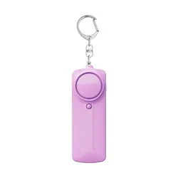 Personal Safety Alarm: 130dB Loud Keychain Protection Device (PURPLE)