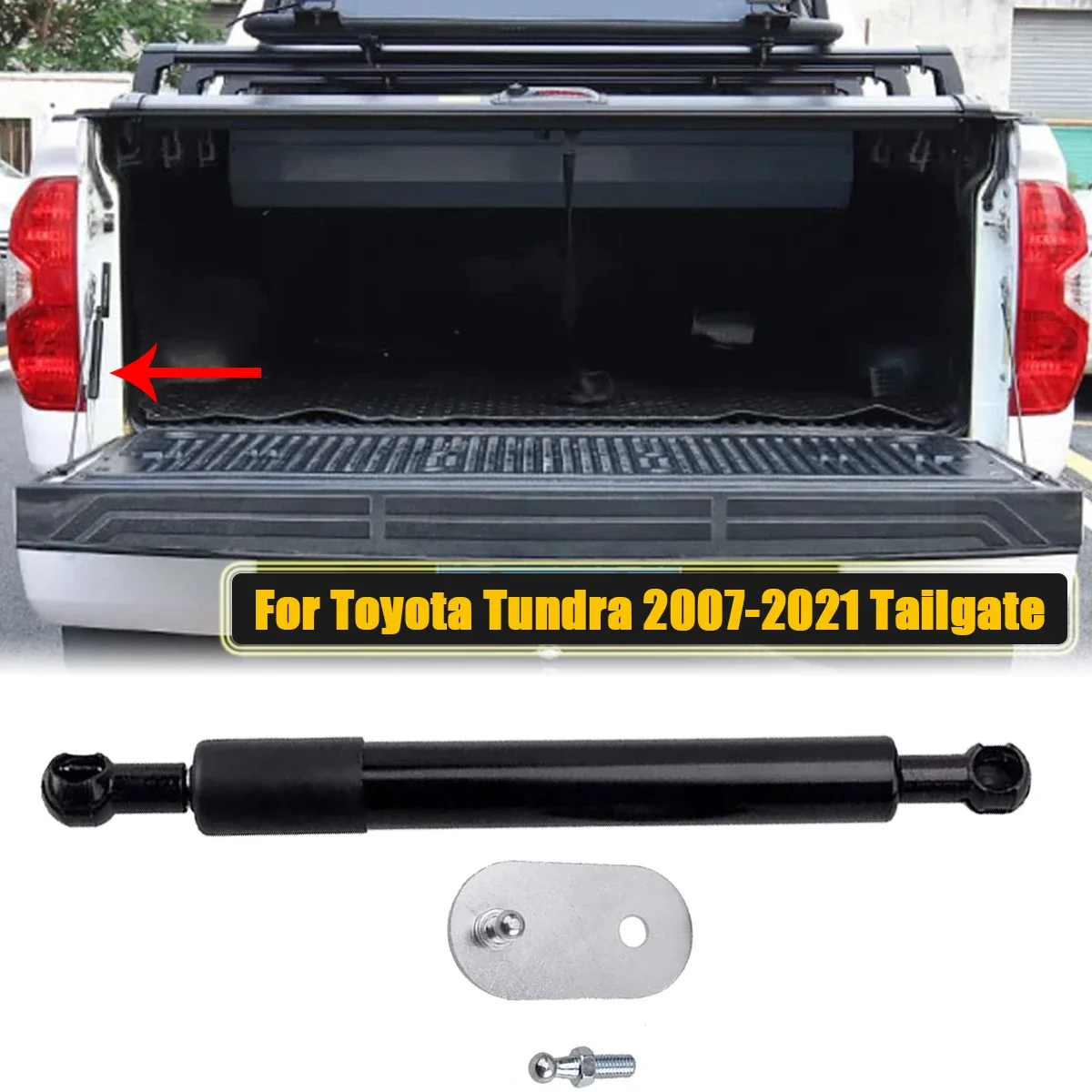 

For Toyota Tundra 2007-2021 Rear Tailgate Assist Slow Down Damper Lift Support Shock Gas Strut Spring Car Tuning Accessories