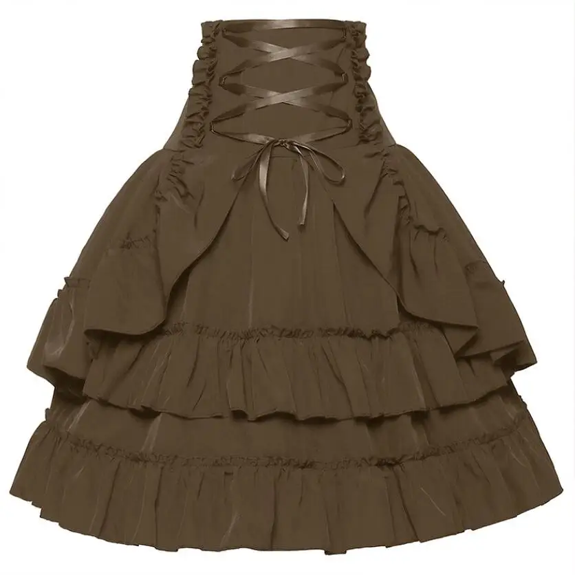 Gothic Black Skirt Image 7