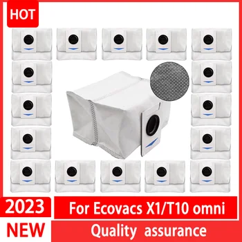 Ecovacs Deebot X1 T10 OMNI 2023 용 활성탄 먼지 봉투, 진공 로봇 진공 청소기 부품, 액세서리 가방, 신제품