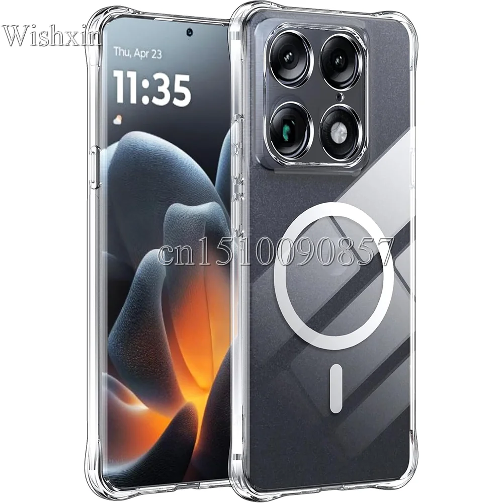 Reinforced Corners Soft TPU Wireless Charging Phone Case