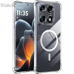 Reinforced Corners Soft TPU Wireless Charging Phone Case for Motorola Signature (Clear)