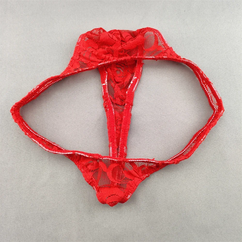 Slip Biancheria Intima Da Uomo Corde G Lingerie Tangas Perize Borsa - Foto 10