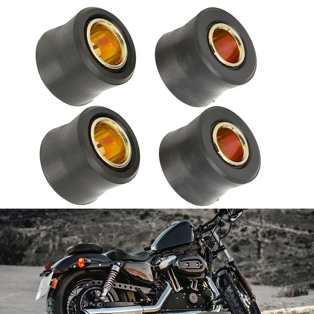 High Quality Useful Bush Rear Shock Replacement Absorber Cushion Motorbike Ring Bush Rubber 10mm 12mm