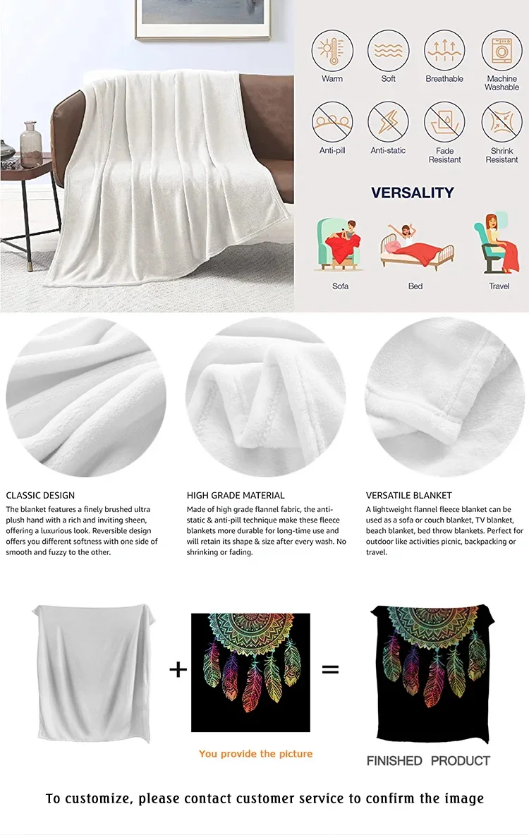 Description Picture 3 of itemB-Batmans Sofa Blankets Characters Cute Throw Blanket for Sofa Decoration Knitted Plaid Microfiber Bedding Blankets and Throws