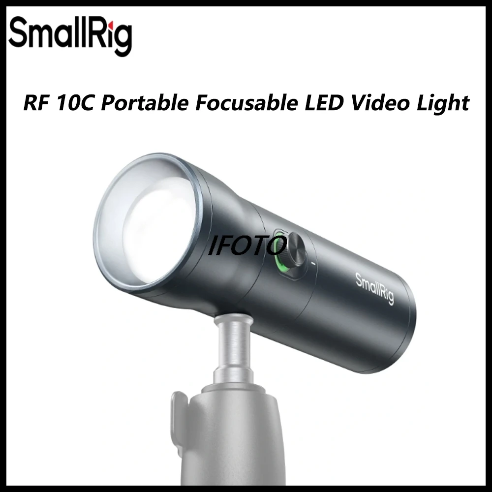 SmallRig（スモールリグ）RF-10C ポータブルLEDライト SmallRig RF 10C Portable Hand Focusable LED Video Light
