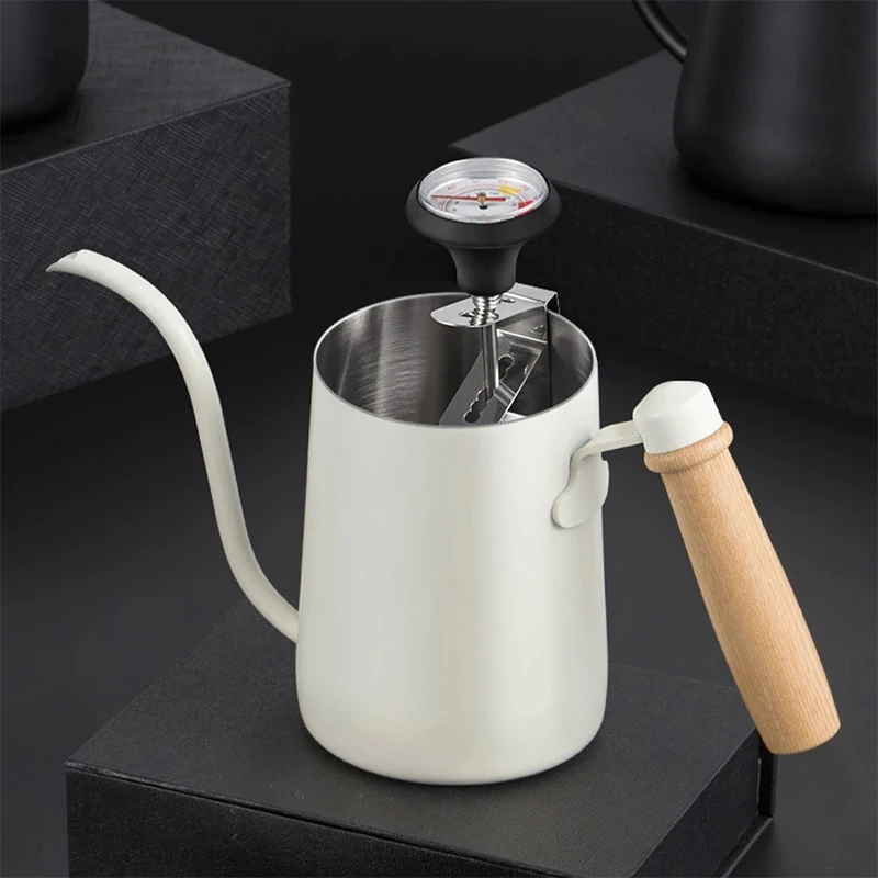 For Coffee Milk Froth Chocolate Cappuccino Food Milk Frothing Thermometer Stainless Steel Temperature Monitor 0℃~100℃/32℉~212℉