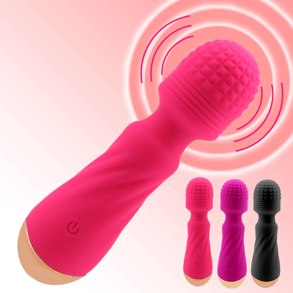AV-sauvan vibraattori, tehokas dildovibraattori, 12-taajuinen G-pisteen klitoriksen stimulointiin tarkoitettu seksilelu naisille ja naisille_voghion.com