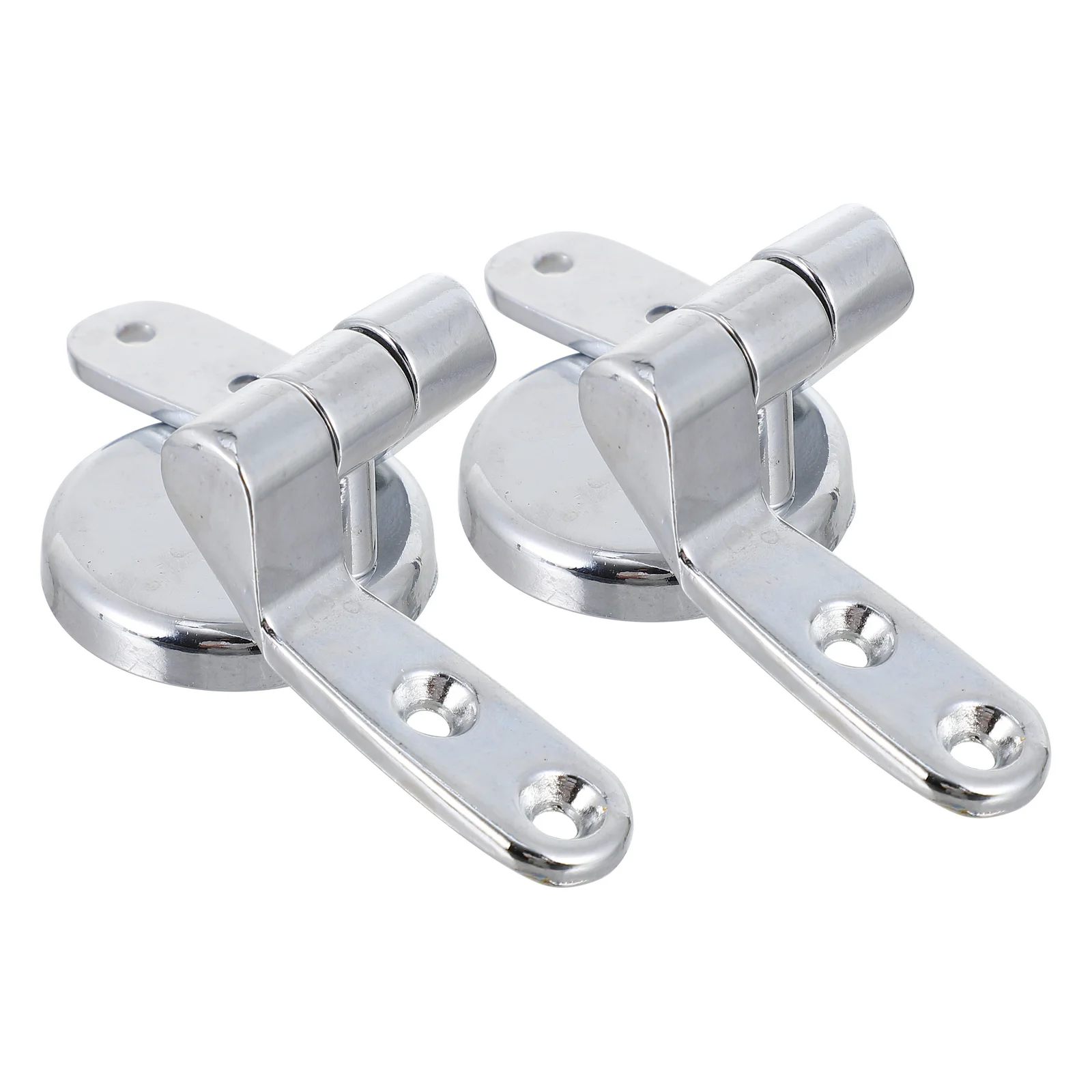 

2pcs Stainless Steel Toilet Hinge Adjustable Toilet Bolts Nuts Washers Toilet Replacement Parts for Toilet Cover Fixing Fitting