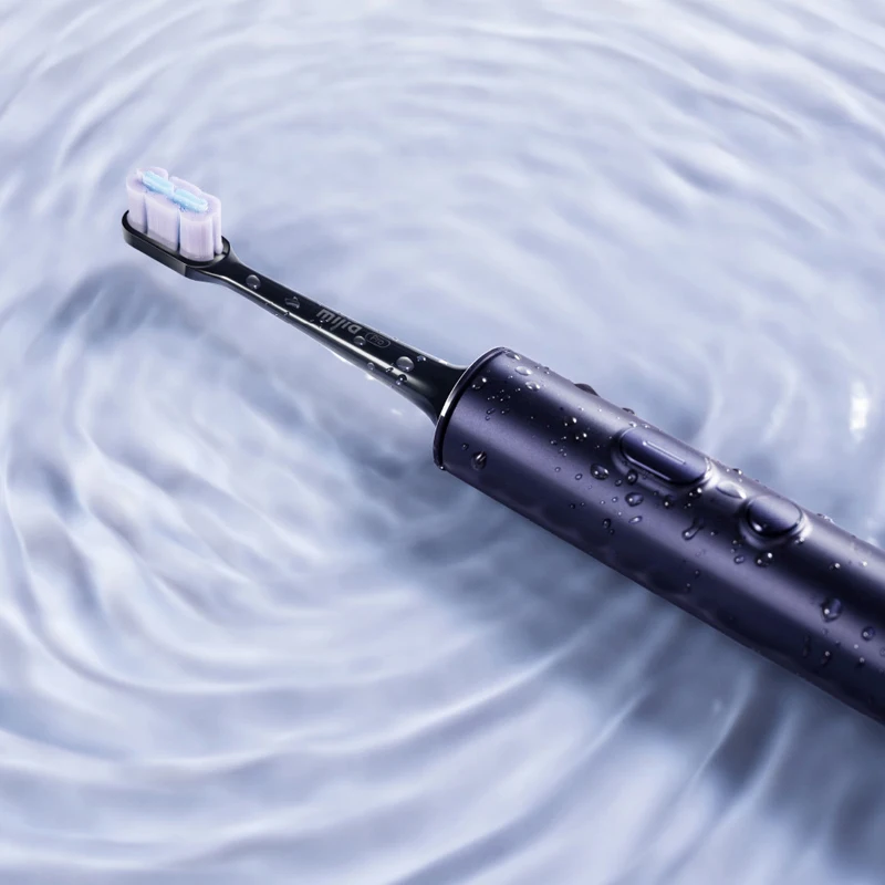 XIAOMI MIJIA T700 electric toothbrush 360&deg; Wireless Charging 3 Modes Ultrasonic Electric Toothbrushes With 2 Brush Heads